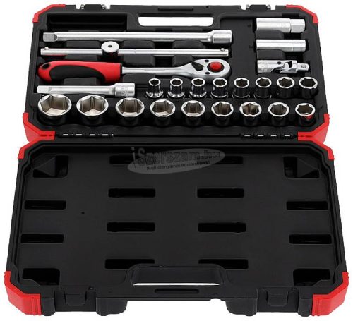 GEDORE RED Dugókulcs készlet 24 részes 1/2" 10-32mm R69003024 3300055
