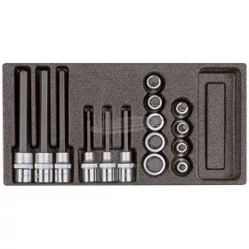   GEDORE RED dugókulcs+6szög rátűzőkulcs készlet 1/2" R22150011 3301710