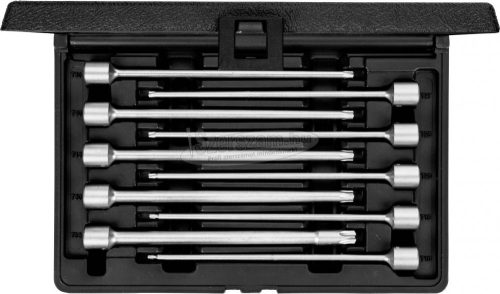 GEDORE RED dugókulcs készlet TORX 3/8" 10 részes T10-T55 200mm R58003002 3301576