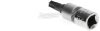 GEDORE RED TORX rátűzőkulcs (bit-dugókulcs) T27 1/4" R42451506 3300111