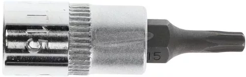 GEDORE RED TORX rátűzőkulcs (bit-dugókulcs) T15 1/4" R42451206 3300108