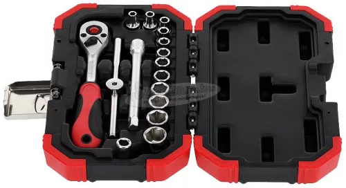 GEDORE RED Dugókulcs készlet 1/4" 16 részes 4-13mm R49003016 3300050