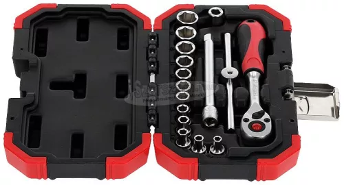GEDORE RED Dugókulcs készlet 1/4" 16 részes 4-13mm R49003016 3300050