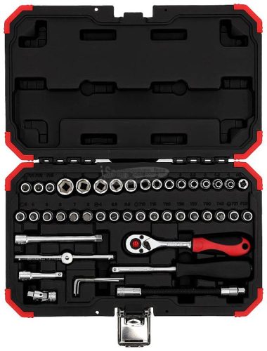 GEDORE RED Dugókulcs készlet 1/4" 46 részes 4-14mm R49003046 3300052