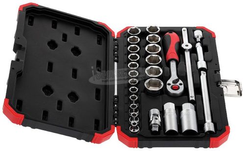 GEDORE RED Dugókulcs készlet 3/8" 26 részes 6-24mm R59003026 3300053