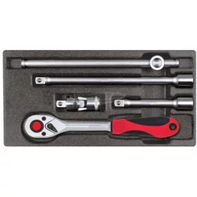   GEDORE RED Dugókulcs tartozék készlet 5 részes 1/2" R22150008 3301707