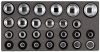 GEDORE RED Dugókulcs készlet 26 részes 1/2" R22150009 3301708