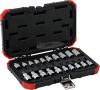 GEDORE RED TORX Dugókulcs+rátűzőkulcs készlet 1/2" 20 részes külső/belső R68003020 3300045