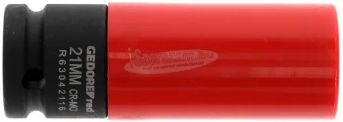 GEDORE RED Gépi dugókulcs 1/2" 21mm védőburkolattal kerékcseréhez R63042116 3300587