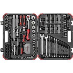   GEDORE RED Dugókulcs készlet 1/4" + 1/2" 232 részes R46003232 3300185