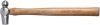 GEDORE RED gömfejű kalapács hickory nyéllel 176g 255mm R92160002 3300766