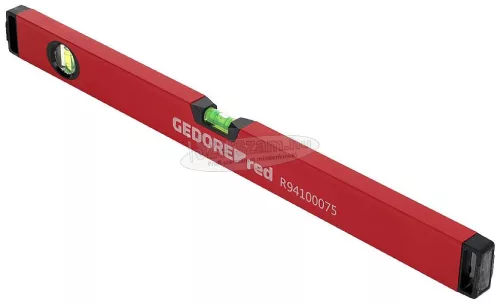 GEDORE RED aluminium vízmérték 2 libella 600mm 0,5mm R94100075 3301436