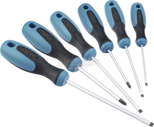 HAZET Csavarhúzó készlet 6 részes SL+PZ lapos+pozidriv 810/6PZ
