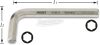 HAZET imbuszkulcs 1.5mm DIN ISO 2936 2100-015