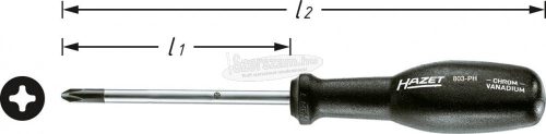 HAZET Philips kereszt csavarhúzó PH4x200mm 803-PH4