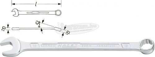 HAZET  csillag-villáskulcs 1 1/4" 600NA-1.1/4