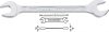 HAZET  Villáskulcs 1 1/16"x19/32" DIN 895 450NA-19/32X11/16V
