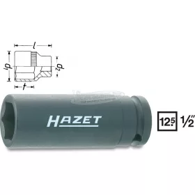   HAZET 6szög Gépi dugókulcs 1/2" 900SLG-X több változatban
