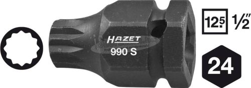 HAZET XZN gépi rátűzőkulcs 1/2" M16 990S-16
