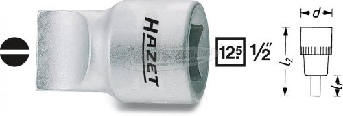 HAZET 980-2X13 Egyeneshornyú Rátűzőkulcs 13mm 1/2" 980-2X13