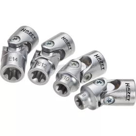   HAZET külső TORX csukló dugókulcs készlet E8-E14 3/8" 4 részes  880G-E/4