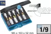 HAZET imbusz rátűzőkulcs készlet TiN 1/2'' 5-17mm 9 részes 986/9N