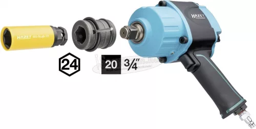 HAZET gépi dugókulcs 1/2" 19mm 903SLG6-19