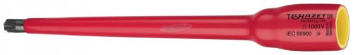 HAZET szigetelt TORX rátűzőkulcs hosszú 3/8" 1000V T15 8802KV-LG-T15