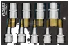 HAZET rátűzőkulcs készlet 9 részes 5-19mm 1/2" 163-270/9