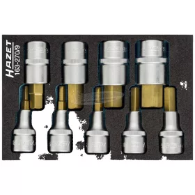   HAZET rátűzőkulcs készlet 9 részes 5-19mm 1/2" 163-270/9