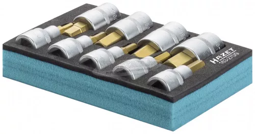 HAZET rátűzőkulcs készlet 9 részes 5-19mm 1/2" 163-270/9