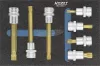 HAZET XZN rátűzőkulcs készlet 3/8" M5-M10 7 részes 163-460/7