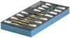 HAZET XZN rátűzőkulcs készlet 15 részes 1/2" M5-M12 163-482/15