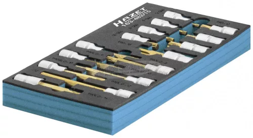 HAZET XZN rátűzőkulcs készlet 15 részes 1/2" M5-M12 163-482/15