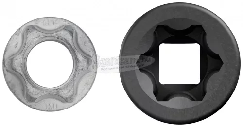 HAZET gépi dugókulcs 1/2" 39mm Groove profil 2784S-1