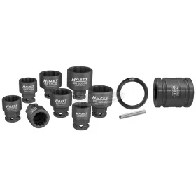   HAZET 12szög gépi dugókulcs készlet 19-36mm 1/2" 11 részes 900SZ6/11