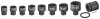HAZET 12szög gépi dugókulcs készlet 19-36mm 1/2" 11 részes 900SZ6/11