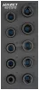 HAZET gépi dugókulcs készlet 3/4" 19-36mm 10 részes 6szög 163-572/10