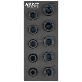   HAZET gépi dugókulcs készlet 3/4" 19-36mm 10 részes 6szög 163-572/10