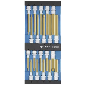   HAZET rátűzőkulcs készlet 1/2" 4-14mm 20 részes 163-573/20