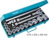 HAZET Dugókulcs készlet Metrikus 3/4" 22-60mm 18 részes 1002