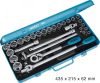 HAZET Dugókulcs készlet Metrikus 1/2" 30 részes 905