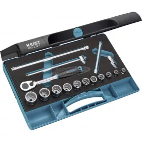   HAZET Dugókulcs készlet Metrikus 3/8" 16 részes 8-22mm 880ZN-1