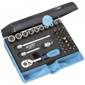 HAZET Dugókulcs + bit készlet 35 részes 853-2