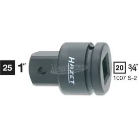   HAZETgépi átalakító adapter 3/4" x 1" 65mm 1007S-2