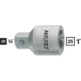 HAZET szűkítő adapter 1" x 3/4" 70mm 1158-2