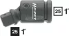 HAZET gépi kardáncsukló csukló 1" 125mm DIN 3121 1106S