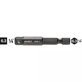 HAZET adapter 1/4" x 1/4" 50mm 2238-1