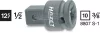 HAZET gépi adapter  bővítő 3/8"x1/2" 35,5mm 8807S-1