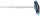 HAZET T-markolatú hajtószár 1/4" 295mm  866-10